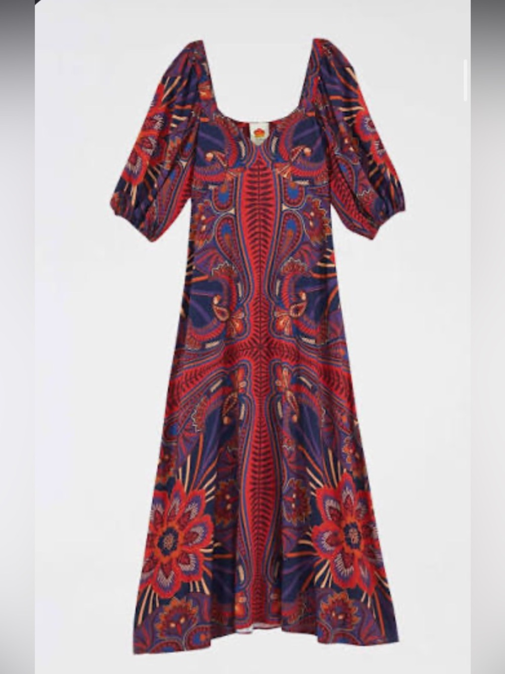 Farm Rio Macaw Arabesque Maxi Dress - Picture 8 of 10